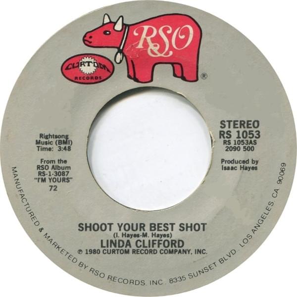 Album cover art for "Shoot Your Best Shot" by Linda Clifford
