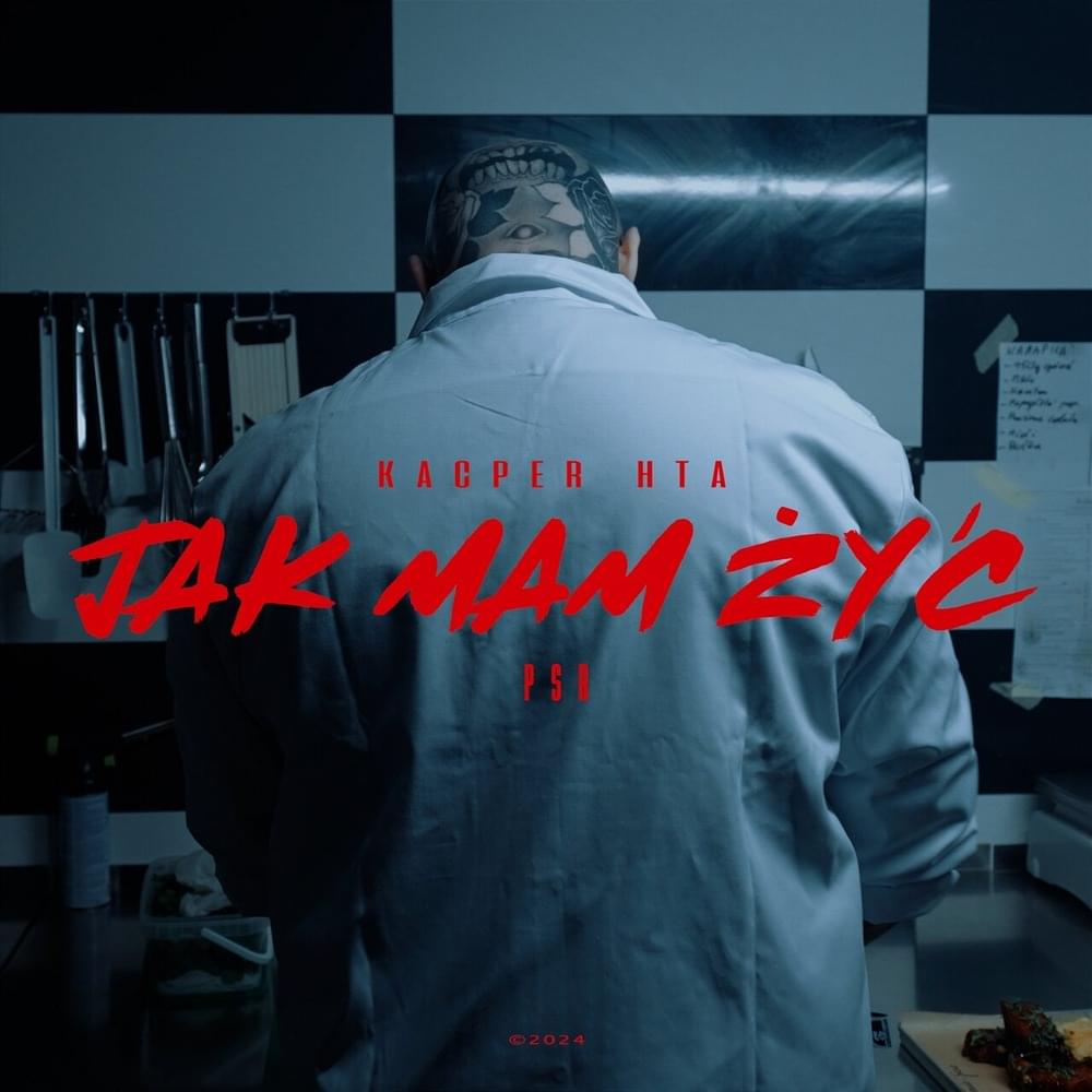 Album cover art for "Jak Mam Żyć" by Kacper HTA