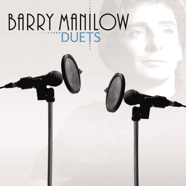 Album cover art for "Blue" by Barry Manilow & Sarah Vaughan