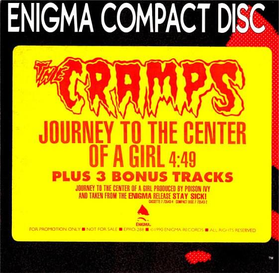 Album cover art for "Journey to the Center of a Girl" by The Cramps