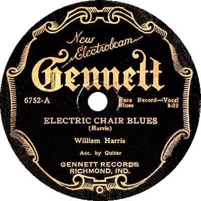 Electric Chair Blues by William Harris