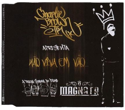 Album cover art for "Não Viva em Vão" by Charlie Brown Jr.