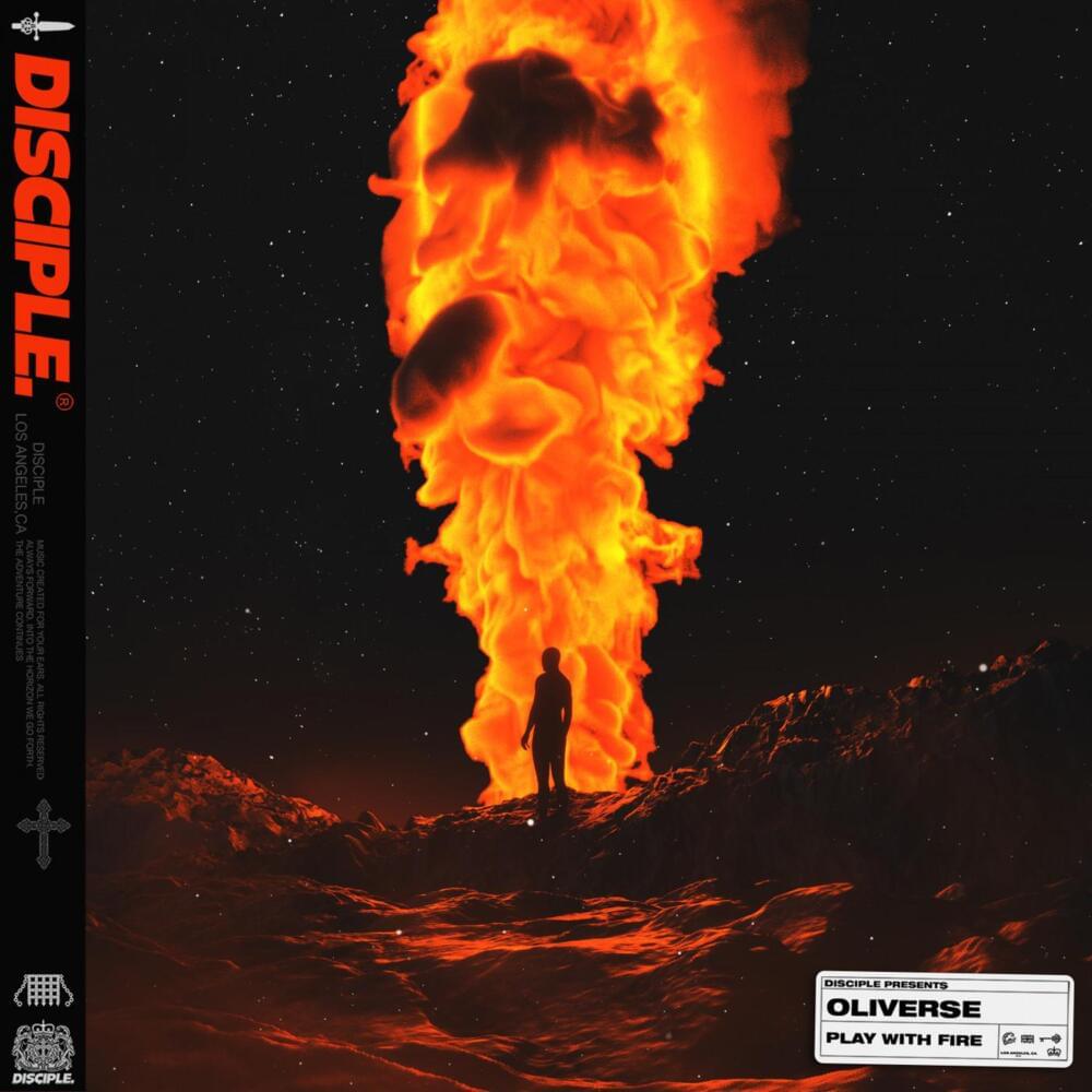Album cover art for "Play With Fire" by Oliverse