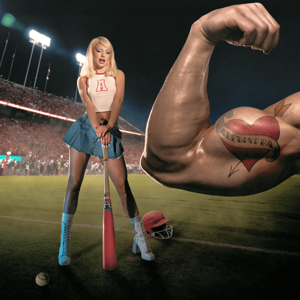 Album cover art for "Băieții" by Alexandra Stan