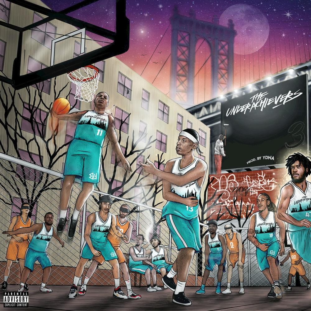 Album cover art for "Stone Cold" by The Underachievers