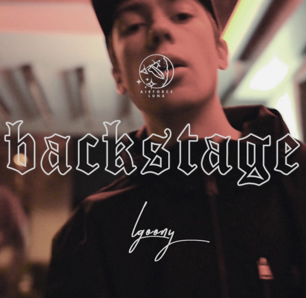 Album cover art for "Backstage" by LGoony