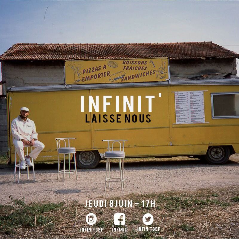 Album cover art for "Laisse-nous" by Infinit’