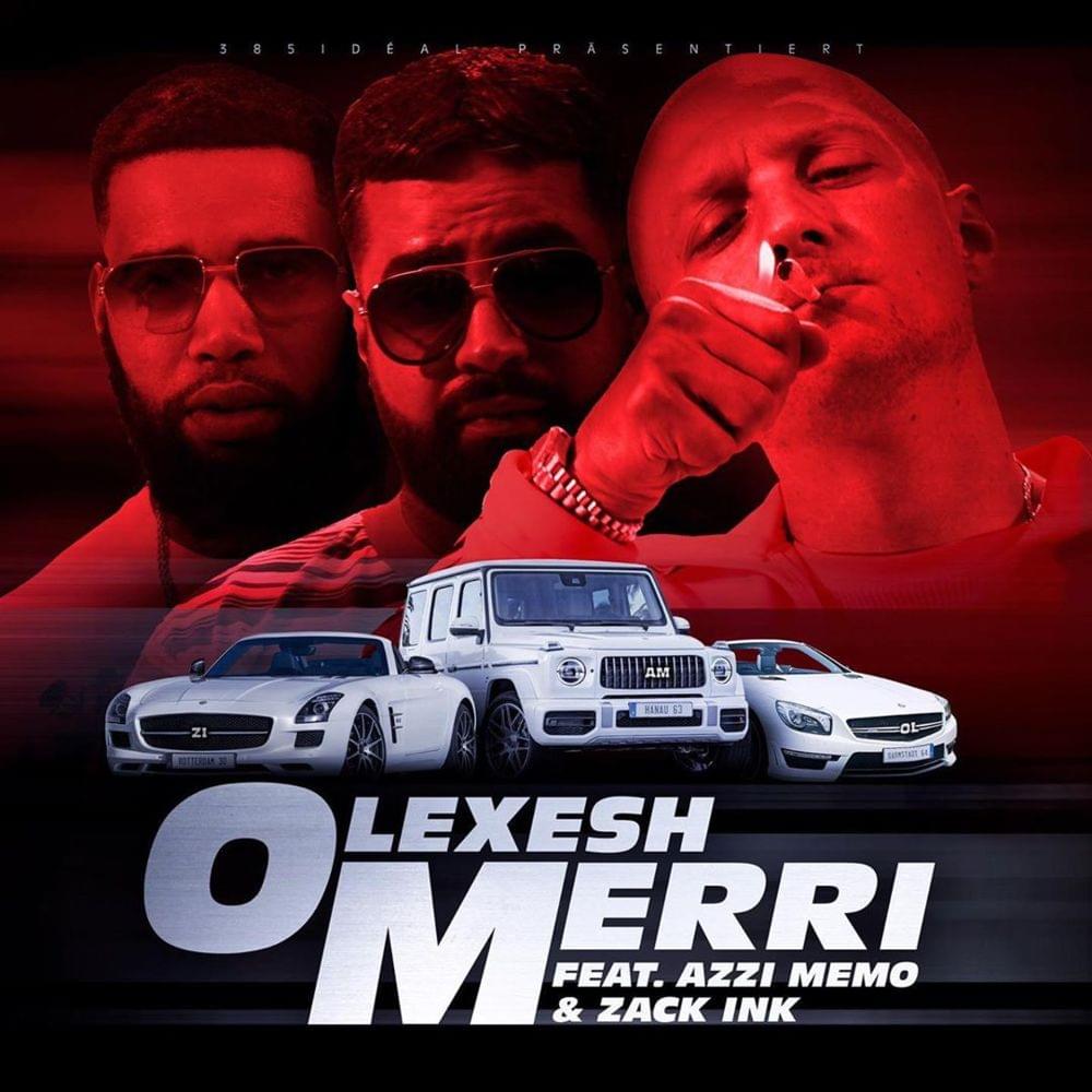 Album cover art for "Merri" by Olexesh & Azzi Memo & Zack Ink