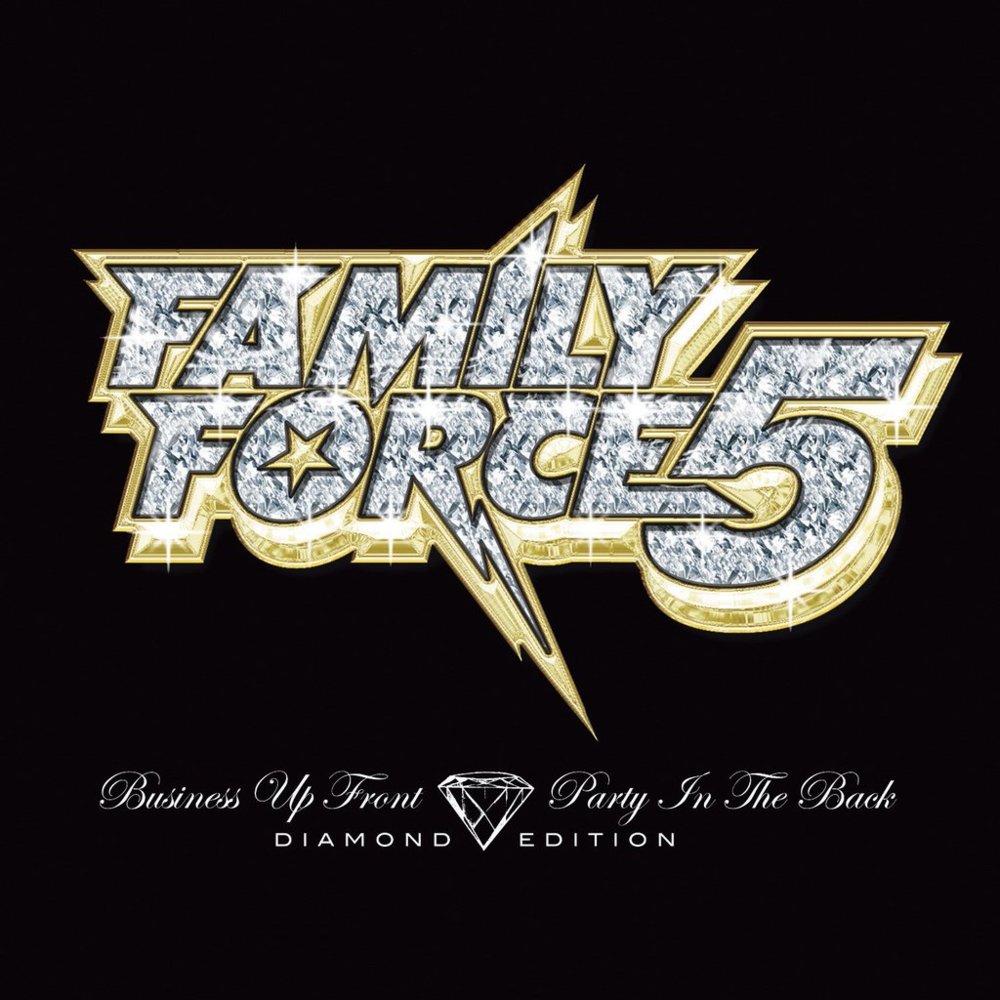 Album cover art for "Face Down" by Family Force 5