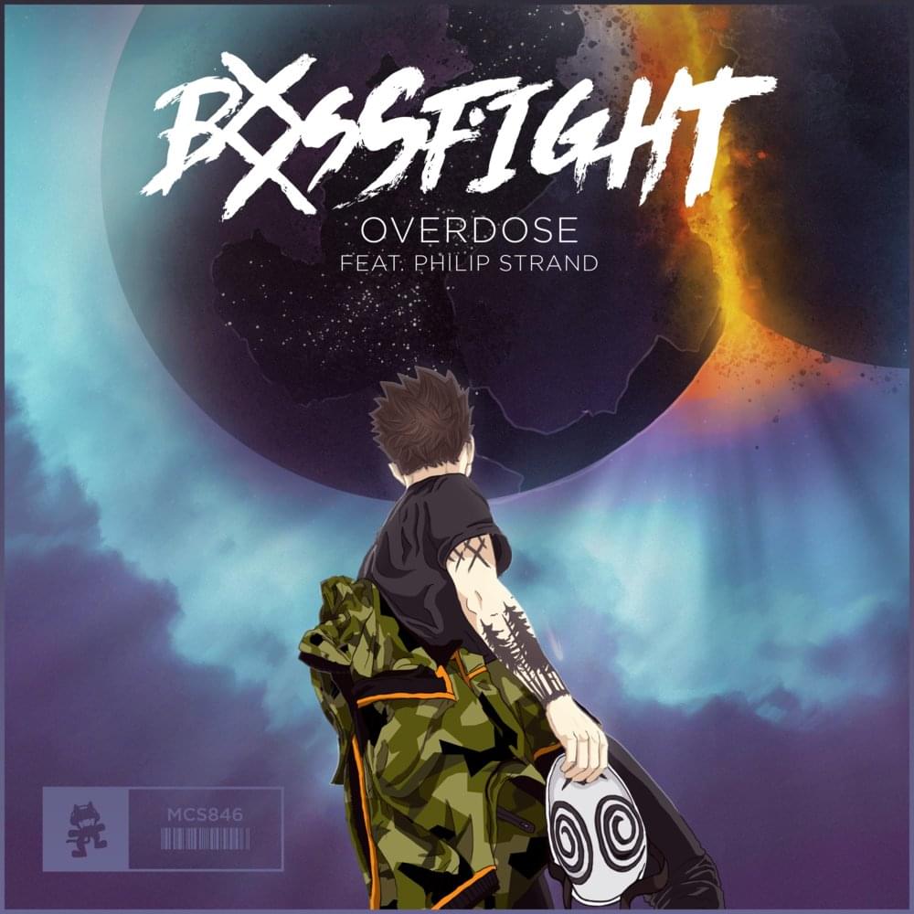Album cover art for "Overdose" by Bossfight & Philip Strand