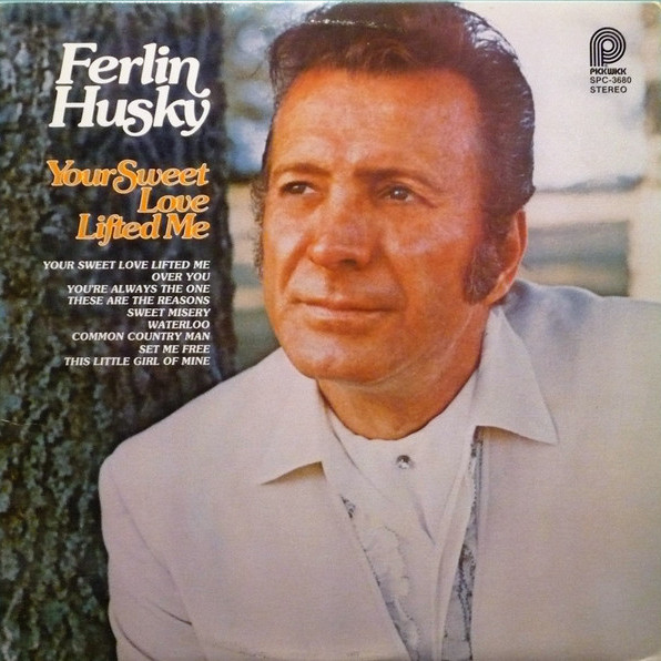 Album cover art for "Sweet Misery" by Ferlin Husky