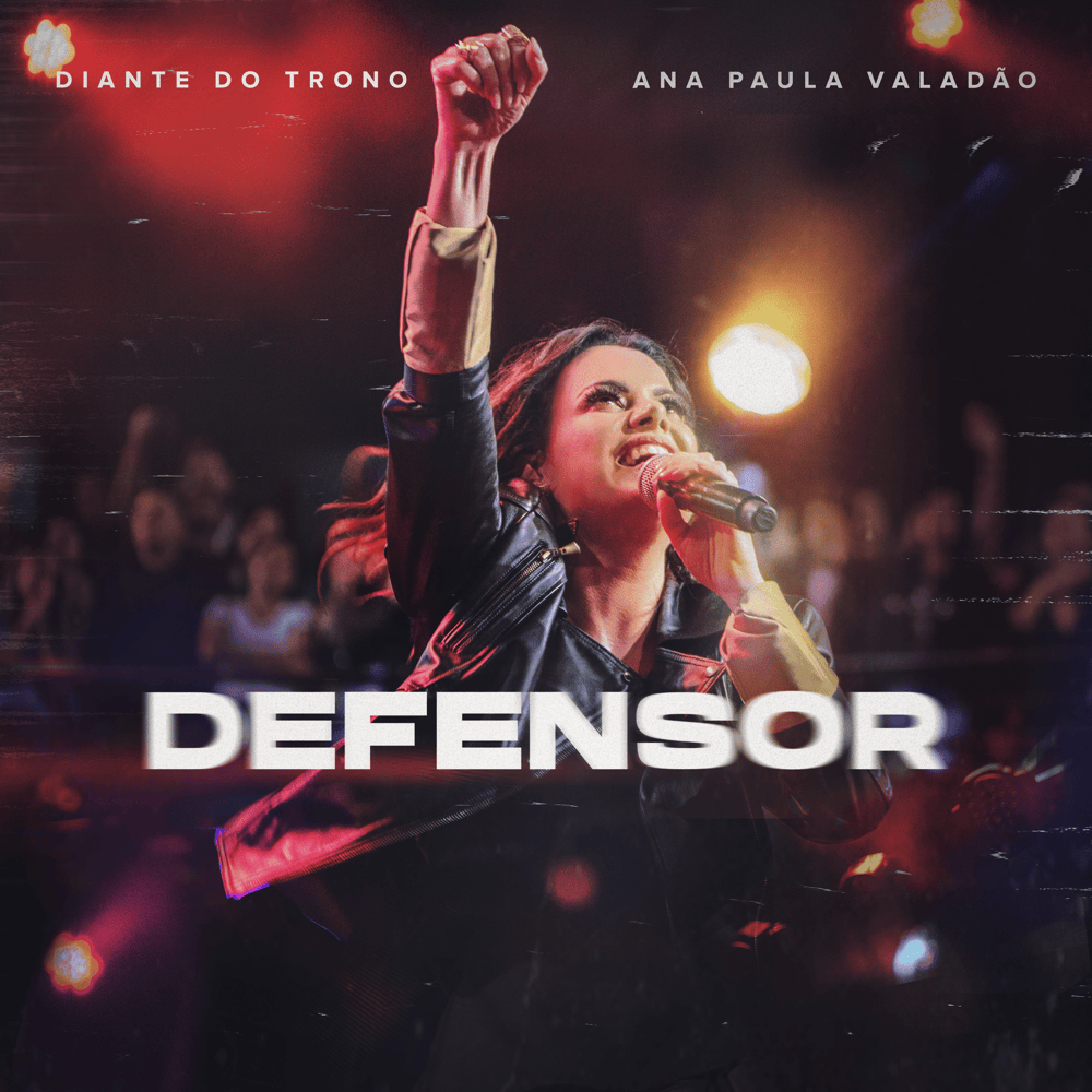 Album cover art for "Defensor (Ao Vivo)" by Diante do Trono