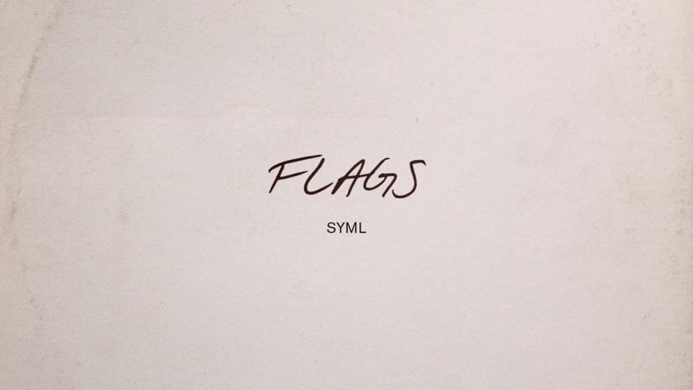 Album cover art for "Flags" by SYML