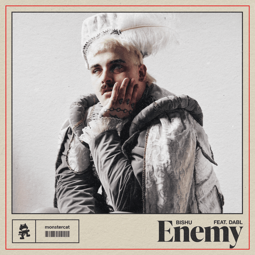 Album cover art for "ENEMY" by BISHU & Dabl(EDM)