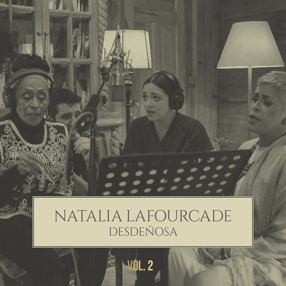 Album cover art for "Desdeñosa" by Natalia Lafourcade & Eugenia León & Omara Portuondo & Los Macorinos