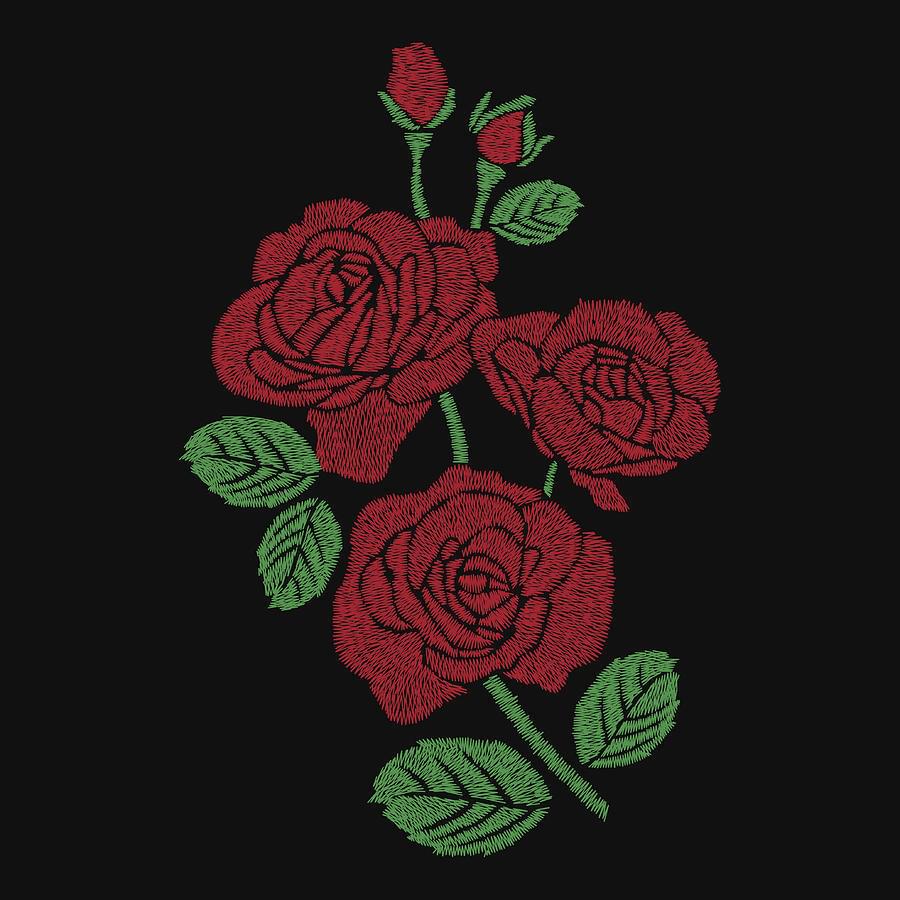Album cover art for "Roses" by 0rganized_cha0z