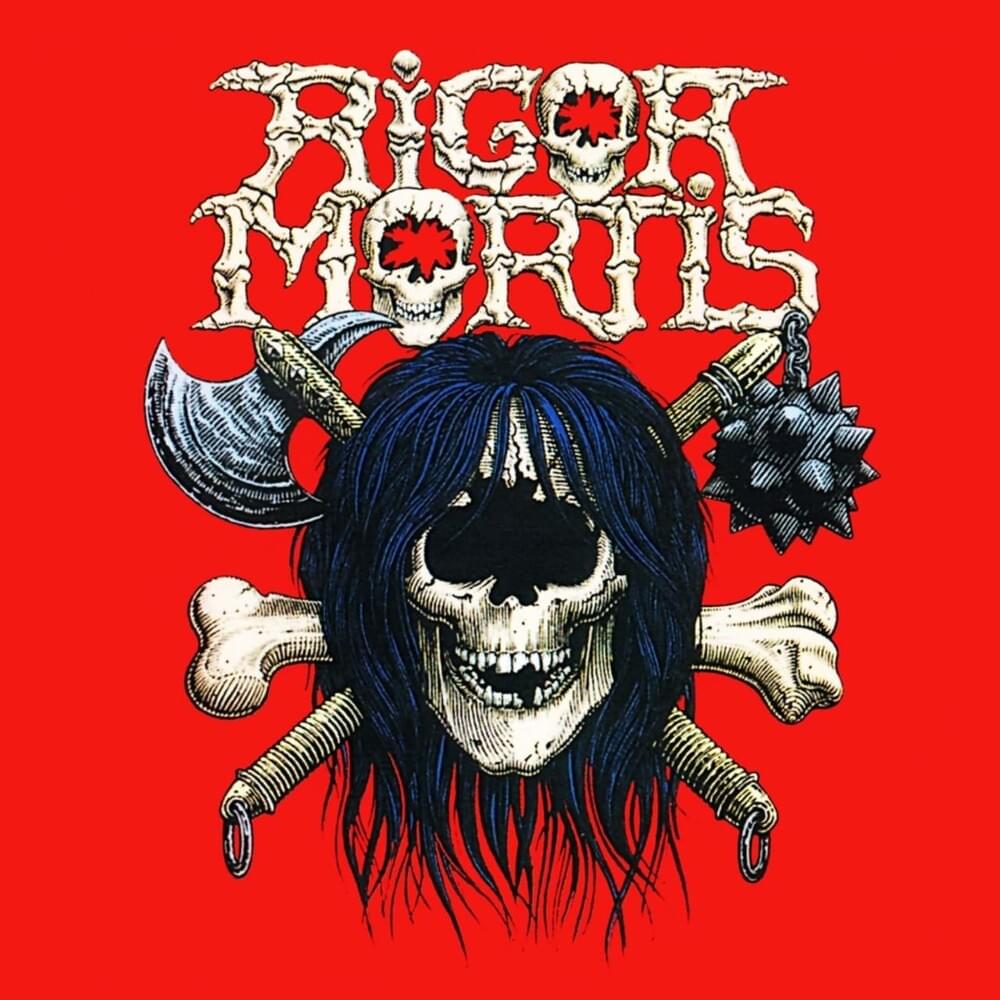 Album cover art for "Foaming at the Mouth" by Rigor Mortis