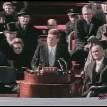 Inaugural Address (Ask Not What Your Country Can Do For You) by John F. Kennedy