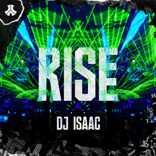 Album cover art for "Rise" by DJ Isaac
