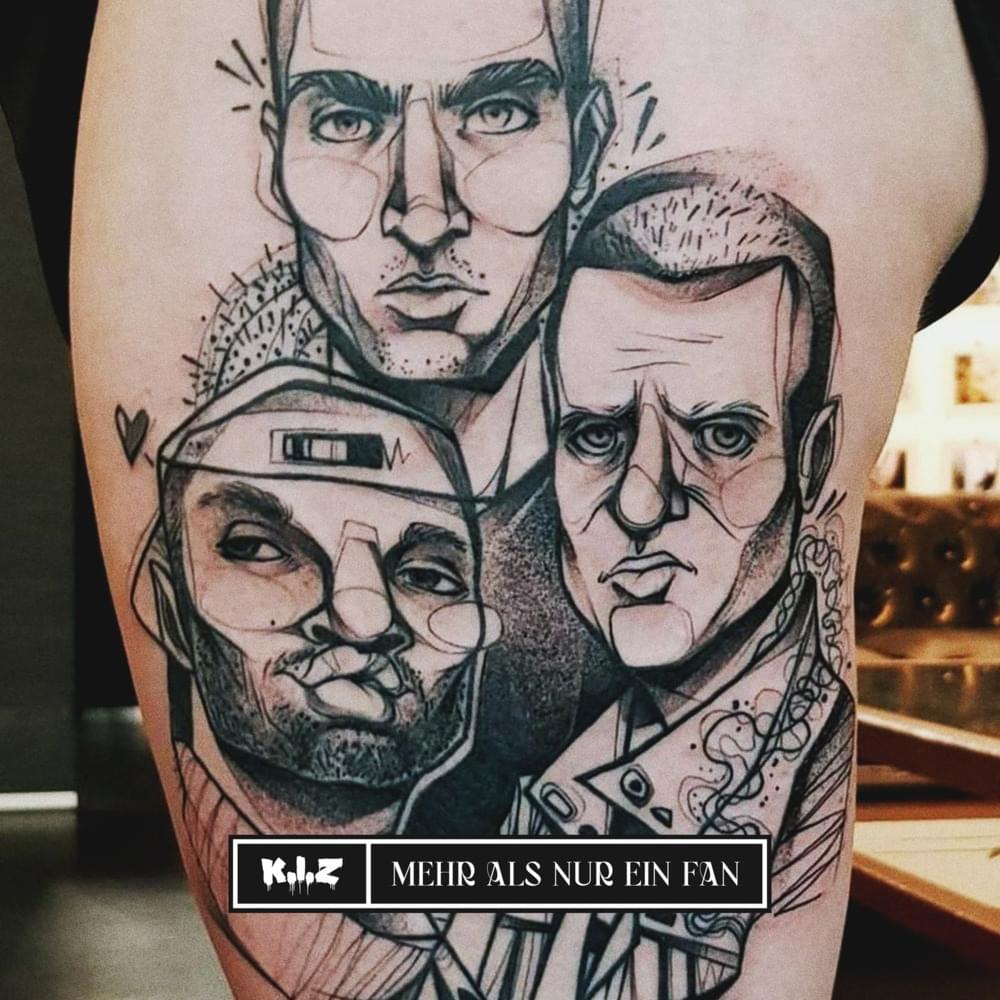 Album cover art for "Mehr als nur ein Fan" by K.I.Z
