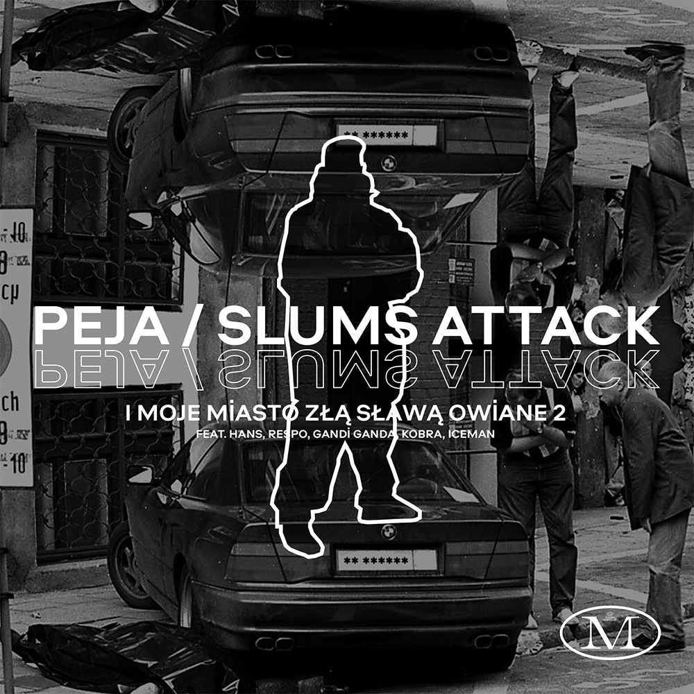 Album cover art for "I moje miasto złą sławą owiane 2" by Slums Attack & Hans (POL) & Respo & Gandzior & Kobra & Iceman (POL)