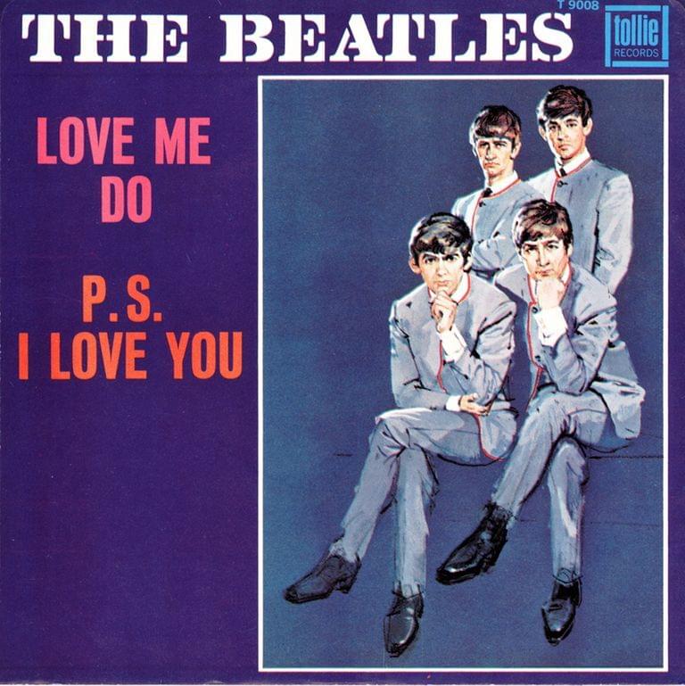 Album cover art for "P.S. I Love You" by The Beatles