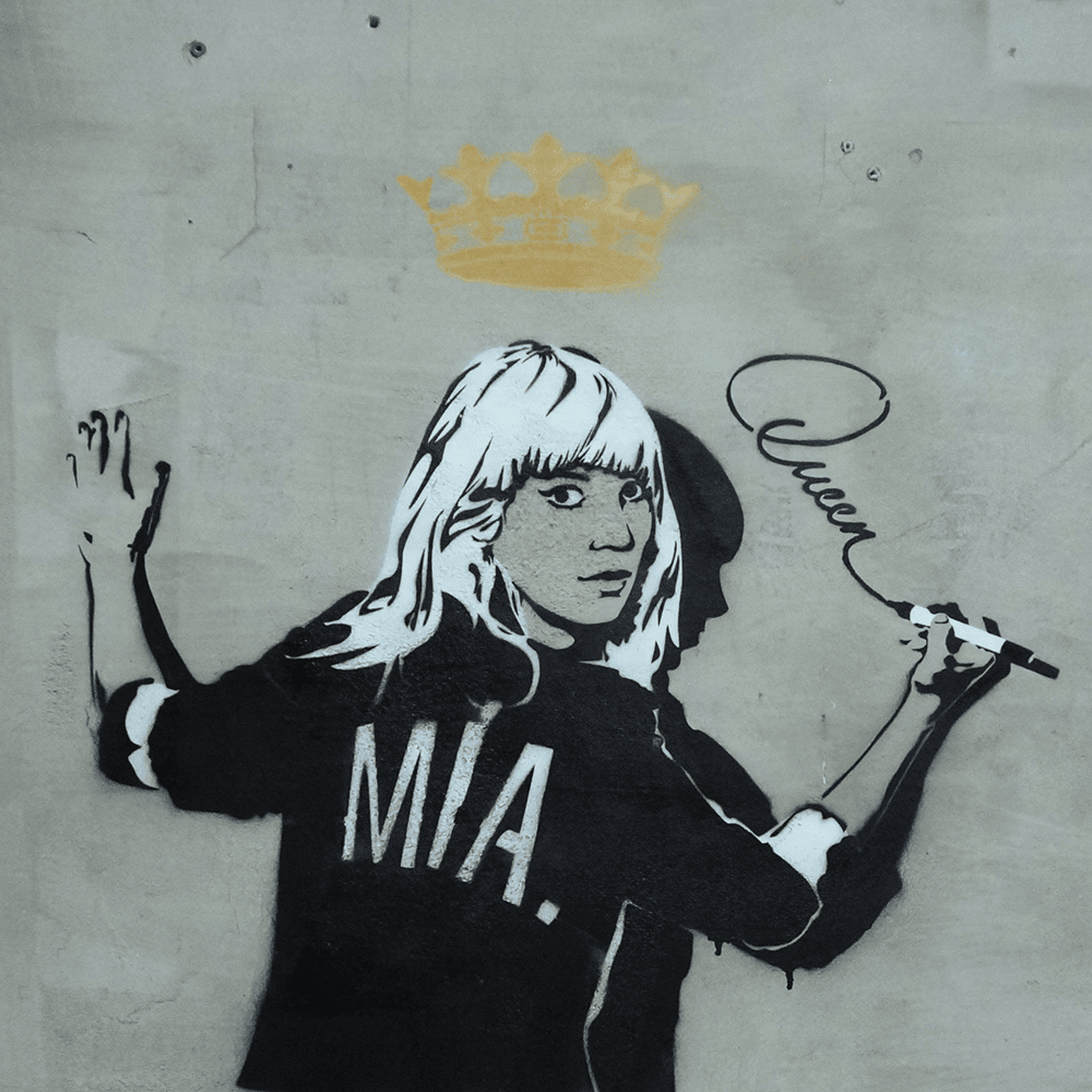 Album cover art for "Queen" by MIA. (DEU)