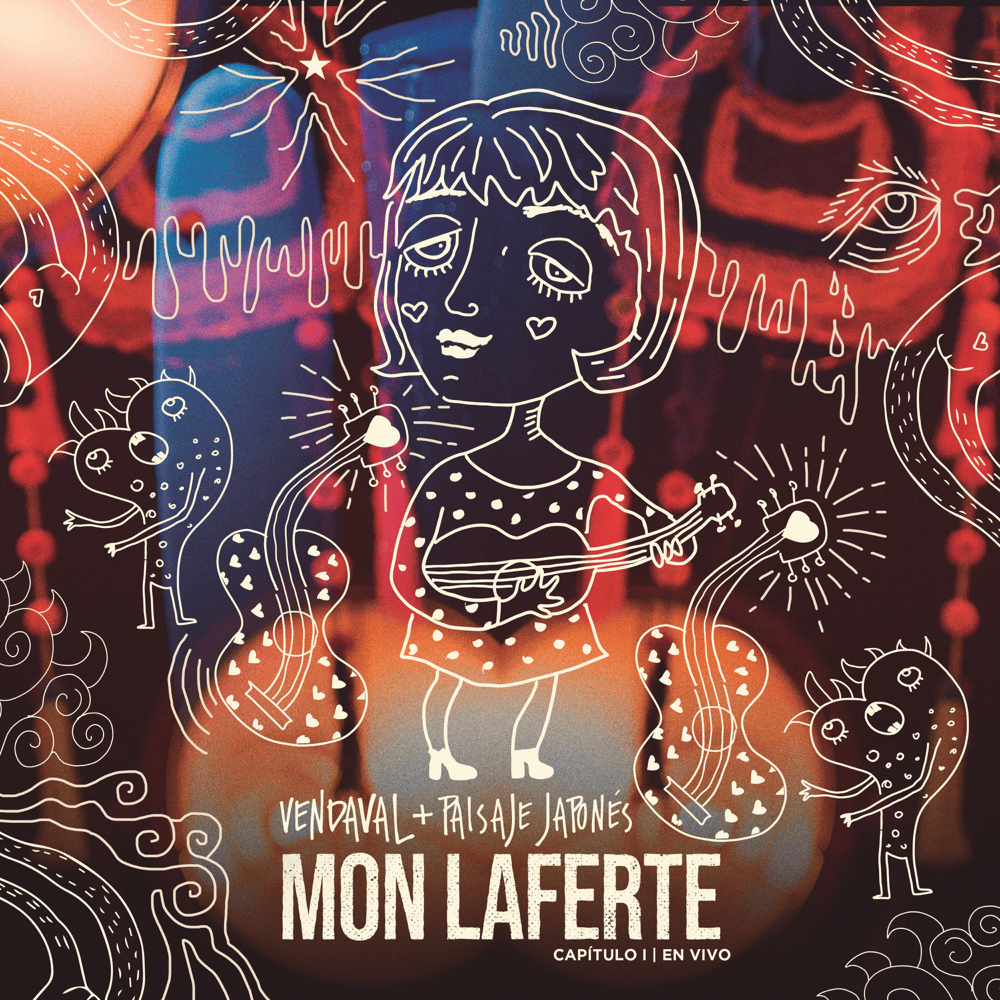 Album cover art for "Vendaval (En Vivo, Desde El Lunario del Auditorio Nacional)" by Mon Laferte