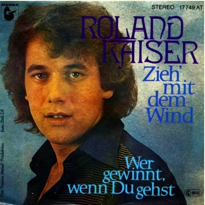 Album cover art for "Zieh mit dem Wind" by Roland Kaiser