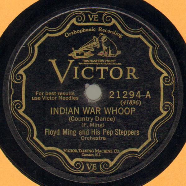 Album cover art for "Indian War Whoop" by Hoyt Ming