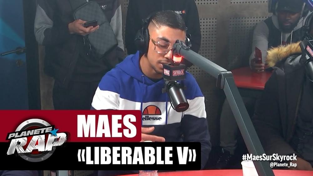 Album cover art for "Libérable V" by Maes