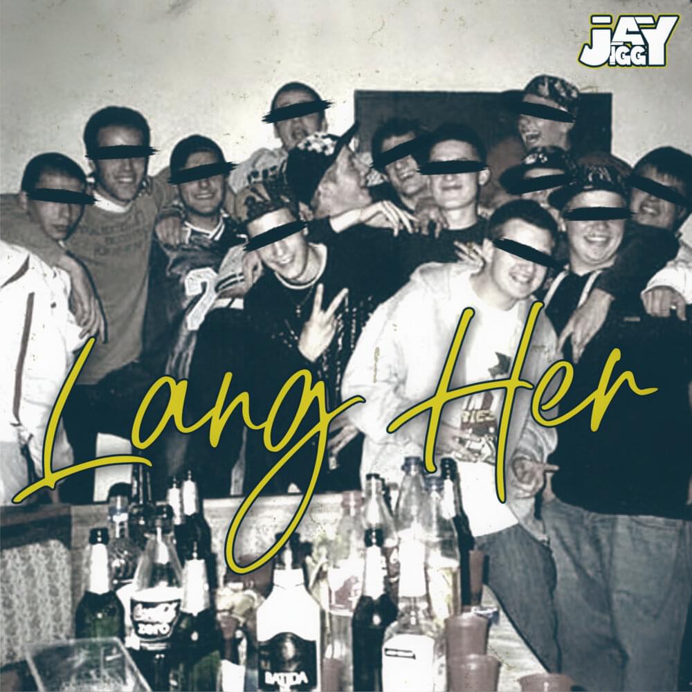 Album cover art for "Lang her" by Jay Jiggy