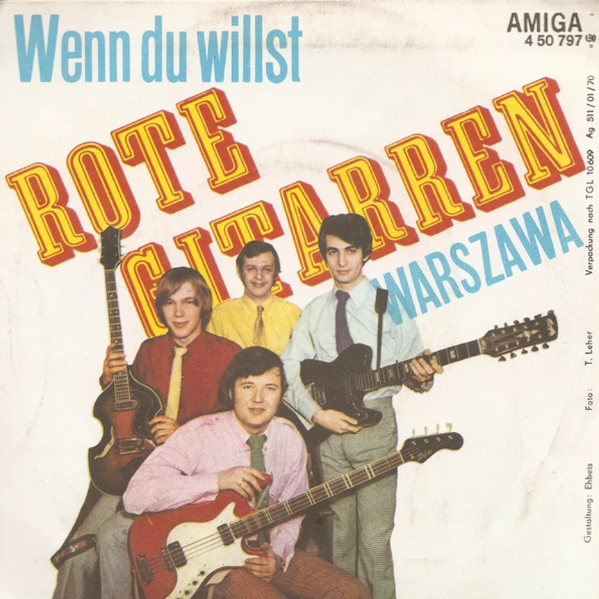 Album cover art for "Wenn Du Willst" by Czerwone Gitary