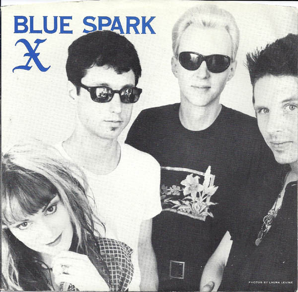 Album cover art for "Blue Spark" by X