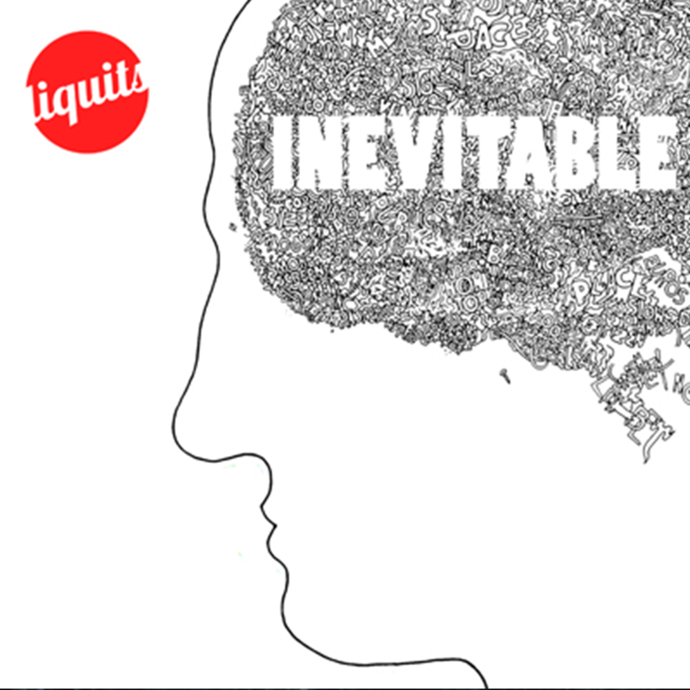 Album cover art for "Inevitable" by Liquits