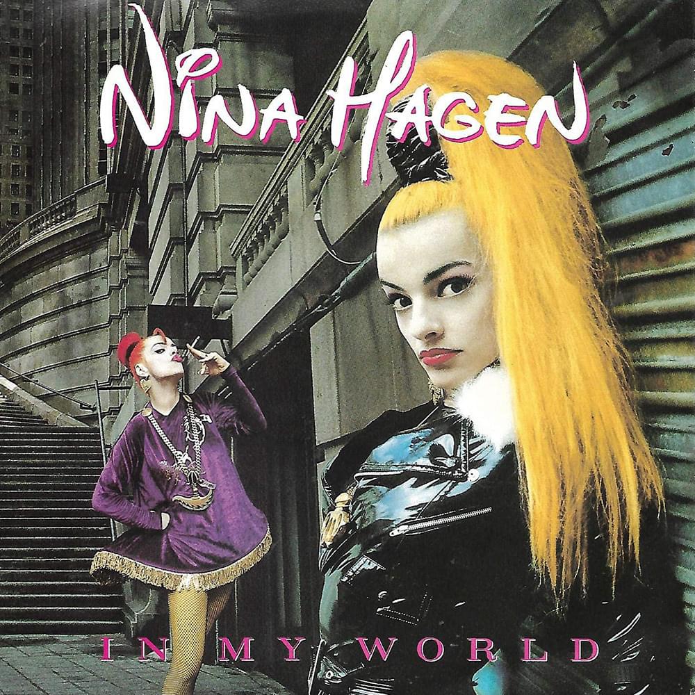 Album cover art for "In My World" by Nina Hagen