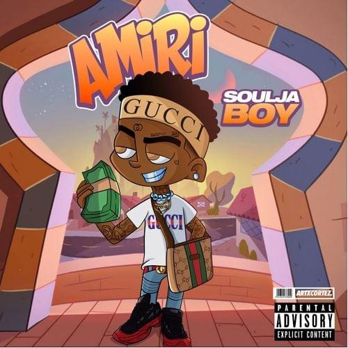 Album cover art for "Amiri" by Soulja Boy