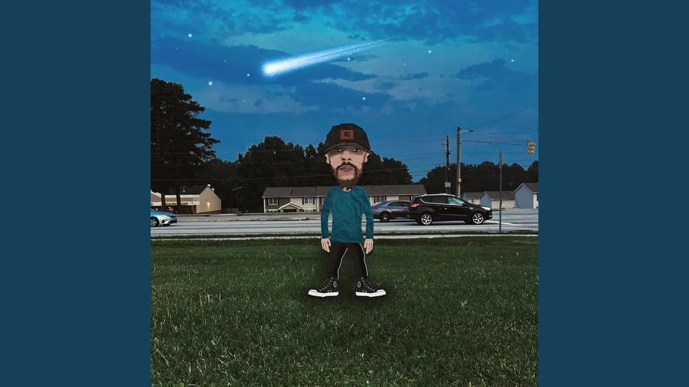 Album cover art for "Meteorite" by J. Monty