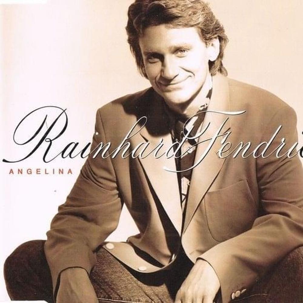 Album cover art for "Angelina" by Rainhard Fendrich
