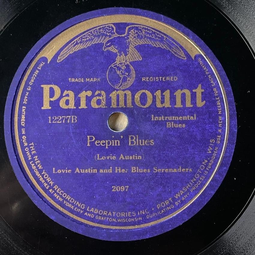 Peepin’ Blues by Lovie Austin’s Blues Serenaders