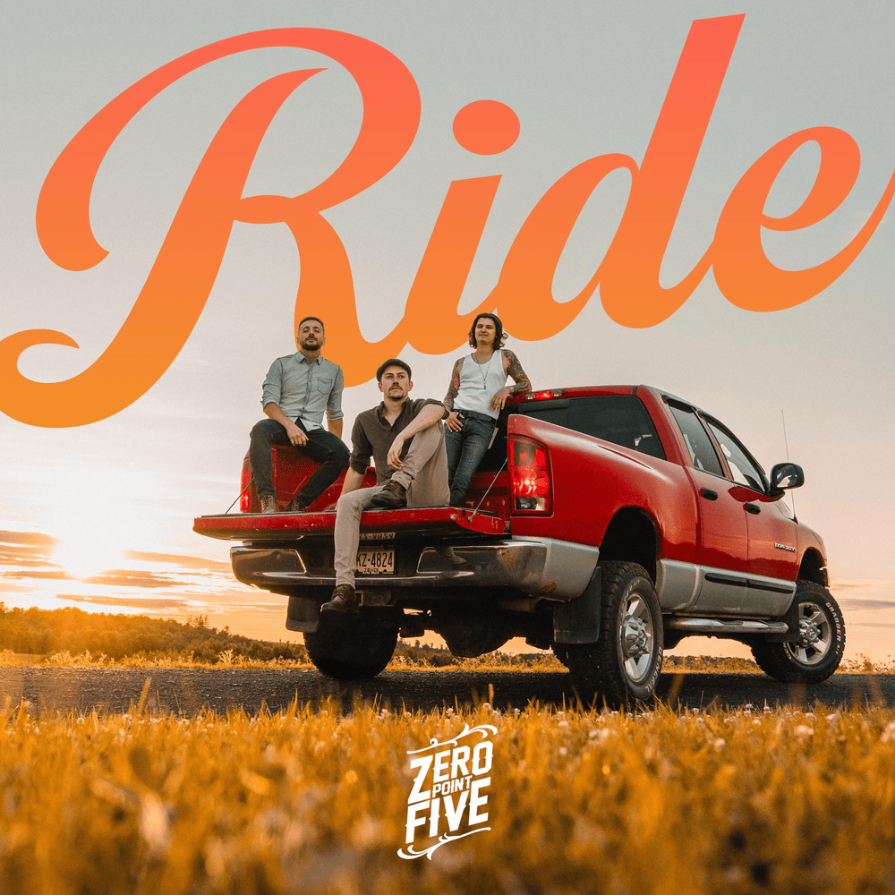 Album cover art for "Ride" by Zero Point Five
