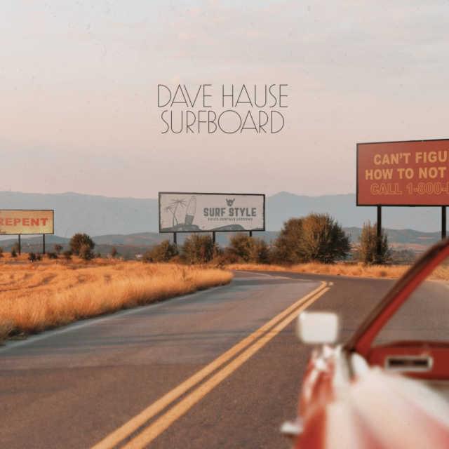 Album cover art for "Surfboard" by Dave Hause