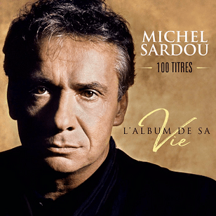 Album cover art for "Un accident" by Michel Sardou