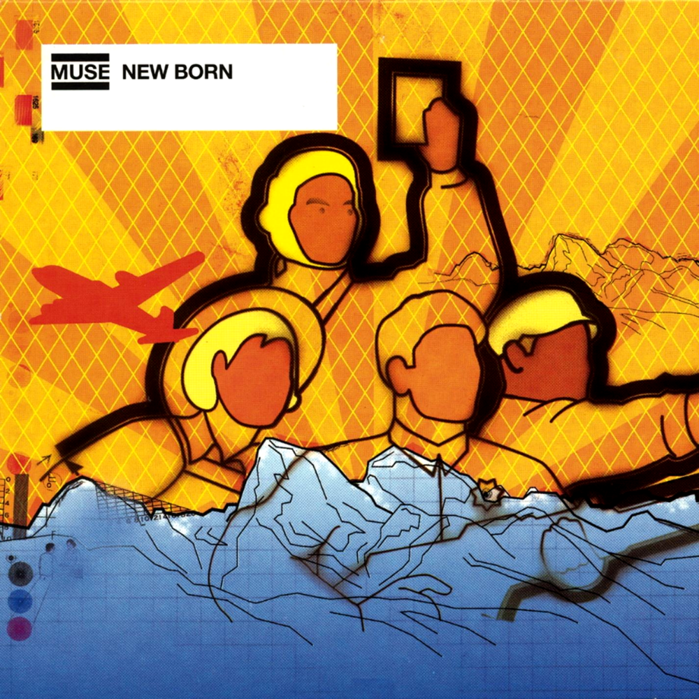 Album cover art for "New Born (Oakenfold Perfecto Remix)" by Muse