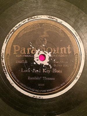Album cover art for "Lock And Key Blues" by Ramblin’ Thomas