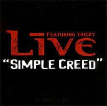 Album cover art for "Simple Creed" by LIVE & Tricky