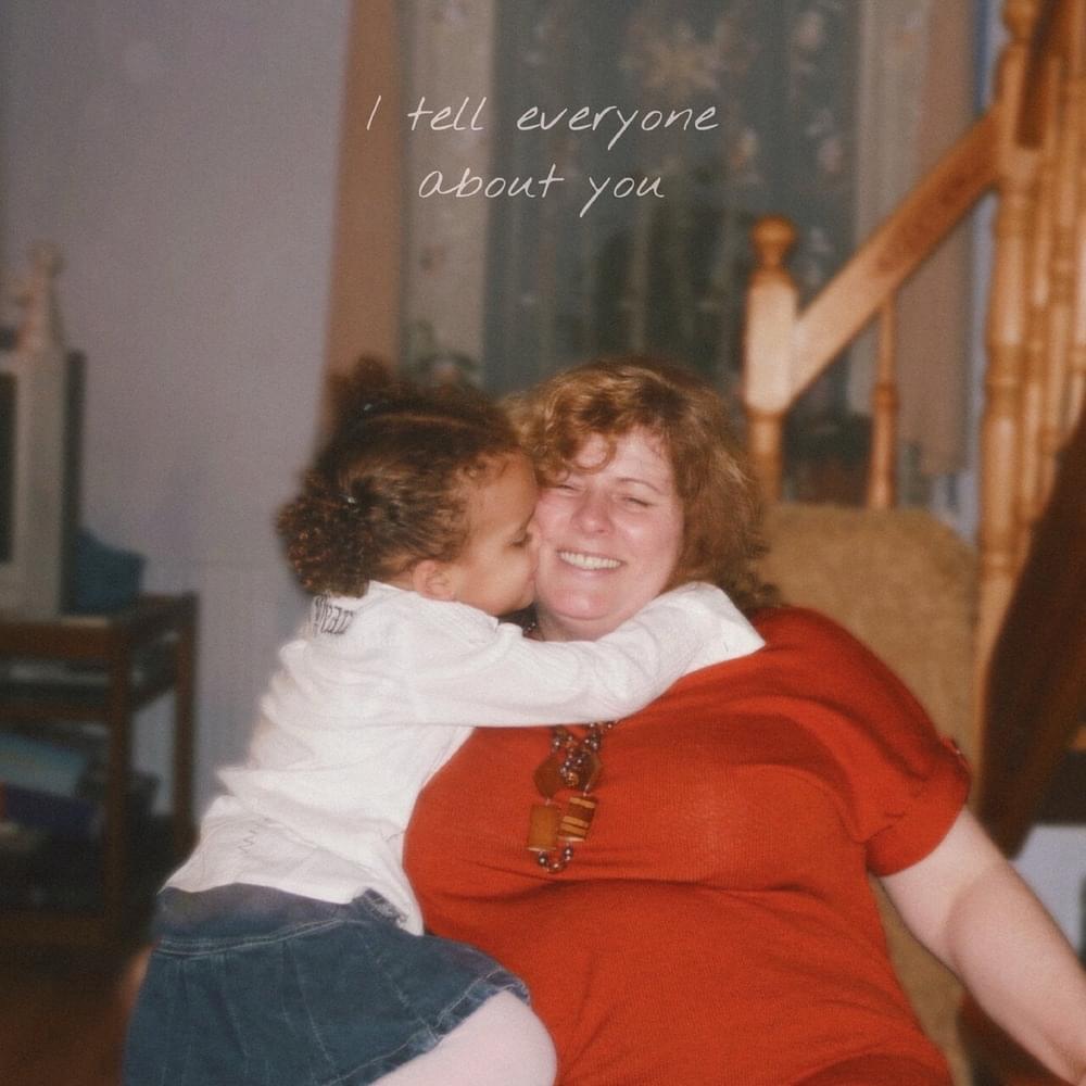 Album cover art for "I TELL EVERYONE ABOUT YOU" by Sara James