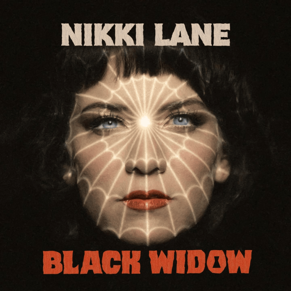 Album cover art for "Black Widow" by Nikki Lane