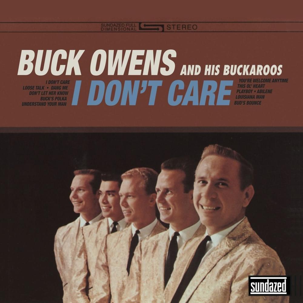 Album cover art for "Loose Talk" by Buck Owens