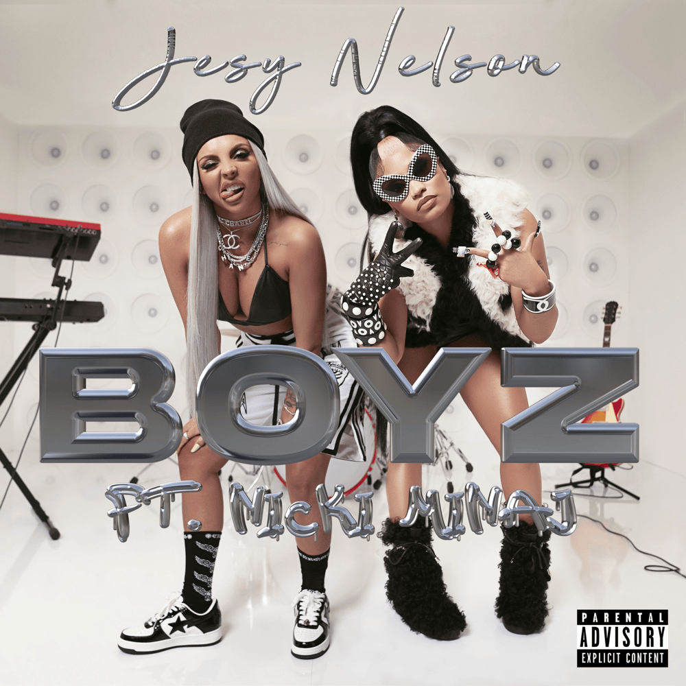 Album cover art for "Boyz" by Jesy Nelson & Nicki Minaj